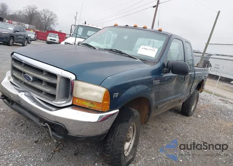 1999 Ford F-250 Lariat/Xl/Xlt из США, поврежденный, VIN 1FTNX21L8XED21643